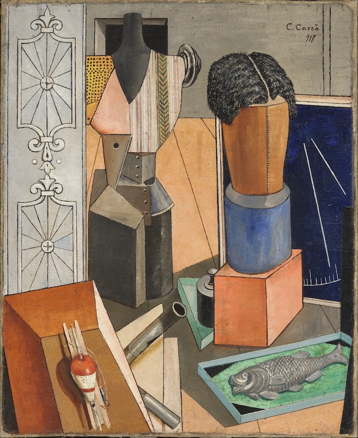 The Enchanted Room (1917), Carol Carrà. Courtesy: Pinacoteca di Brera, Milan