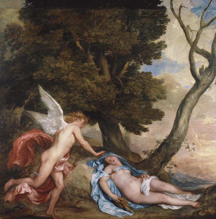 Cupid and Psyche (1639–40), Anthony van Dyck. Royal Collection Trust / © Her Majesty Queen Elizabeth II 2017