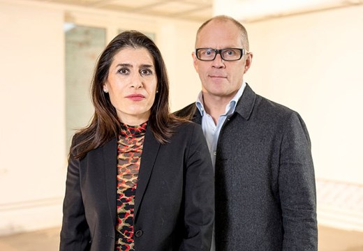 Eva González-Sancho and Per Gunnar Eeg-Tverbakk, who will curate the first edition of the Oslo Biennial, set to launch in 2019.