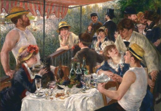Luncheon of the Boating Party, (1880–81), Pierre-Auguste Renoir. Dallas Museum of Art