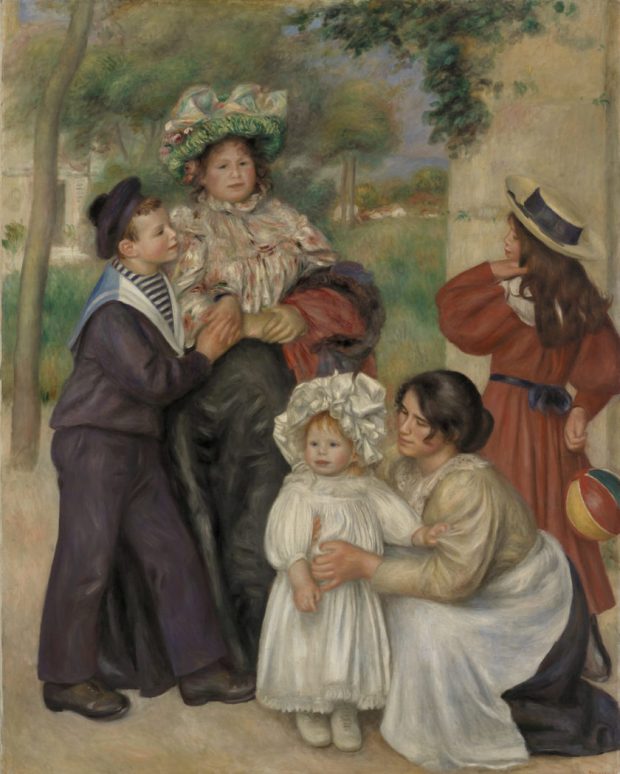 The Artist’s Family, (1896), Pierre-Auguste Renoir