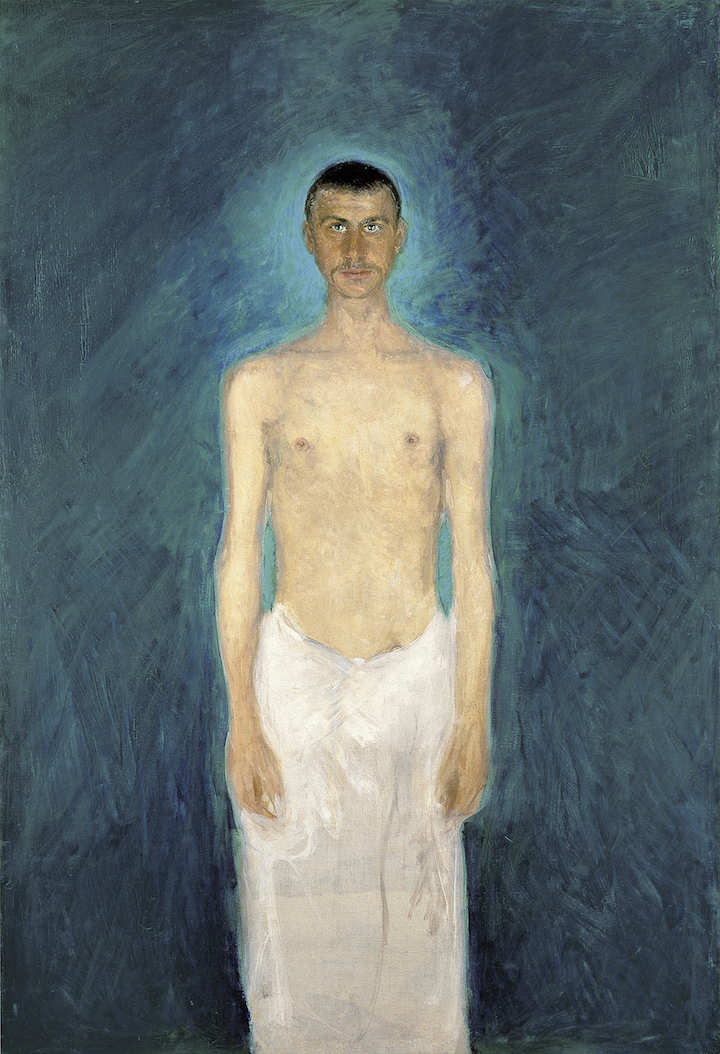 Semi-Nude Self-Portrait (1902/04), Richard Gerstl. Photo: Leopold Museum, Wien