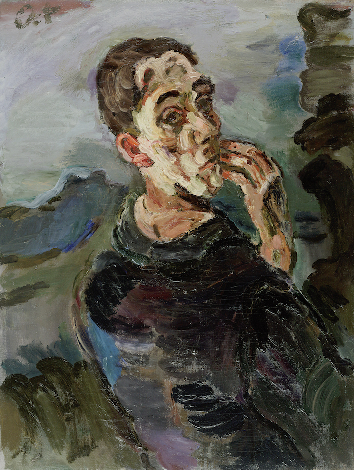 Self-Portrait, One Hand Touching the Face (1918/19), Oskar Kokoschka. Photo: Leopold Museum, Wien © Fondation Oskar Kokoschka/Bildrecht, Wien, 2017