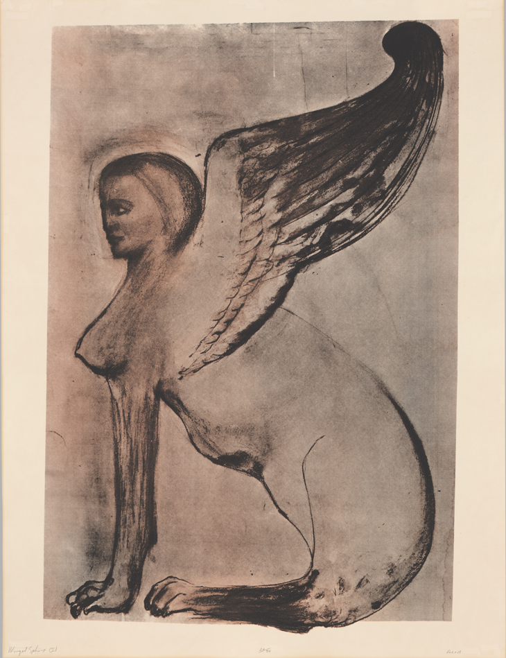 Winged Sphinx I (1972), Leon Golub. The Metropolitan Museum of Art, New York