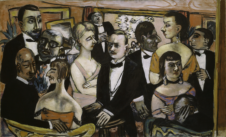 Paris Society (1931), Max Beckmann. Photo credit: The Solomon R. Guggenheim Foundation/Art Resource, NY© 2018 Artists Rights Society (ARS), New York / VG Bild-Kunst, Bonn