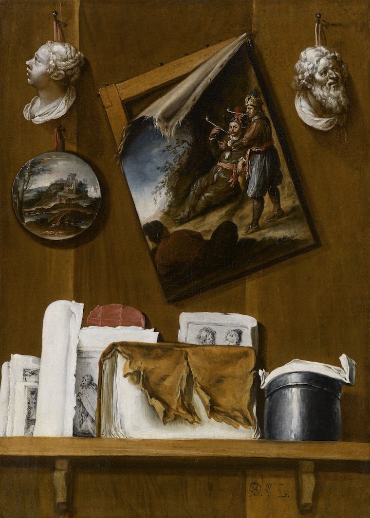 Trompe l’oeil (Tobacco. Allegory of Smell) (c. 1750), Bernardo Lorente Germán. © RMN-Grand Palais (musée du Louvre) / Photo: Franck Raux