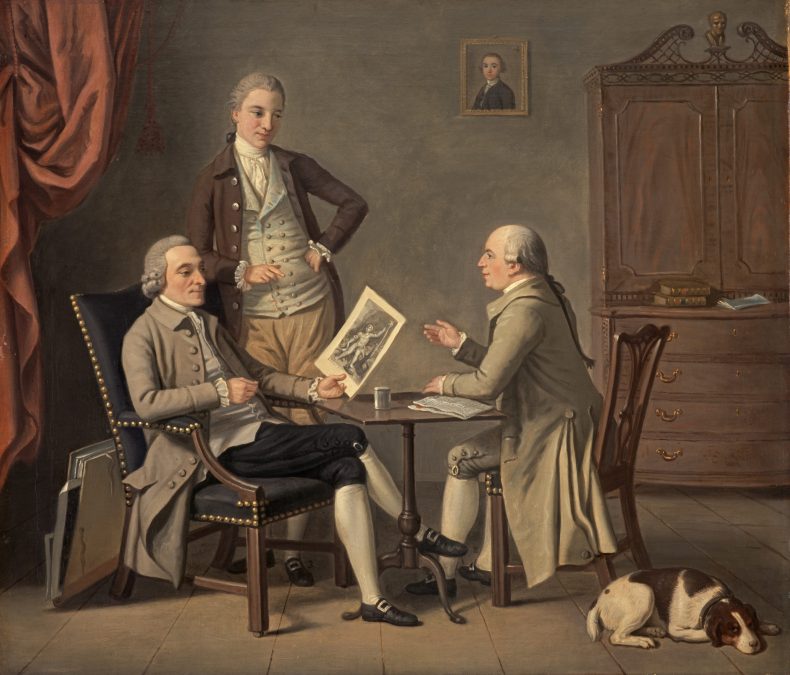 The Connoisseurs, (1783), David Allan, Scottish National Gallery, Edinburgh