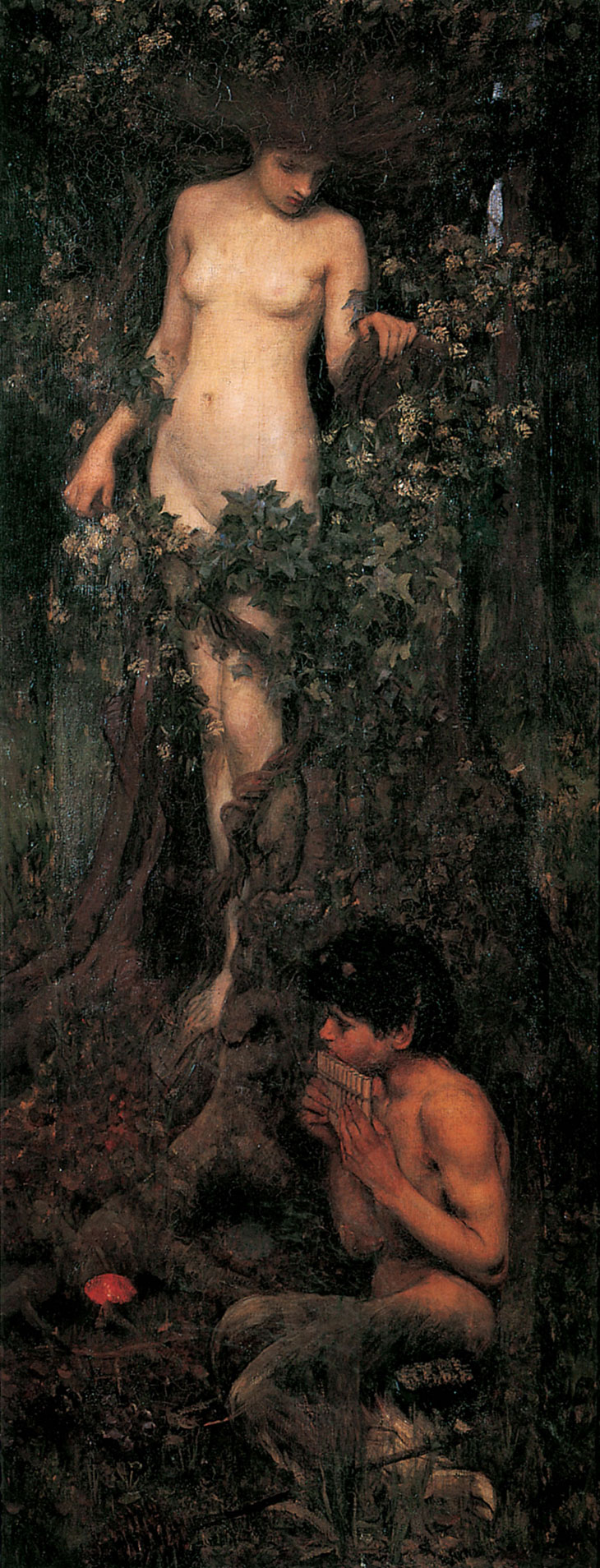 A Hamadryad (1893), J.W. Waterhouse. Plymouth Art Gallery