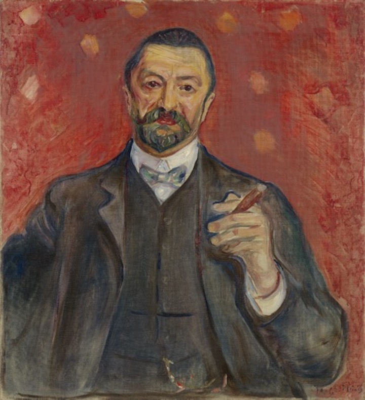 Felix Auerbach (1906), Edvard Munch. Courtesy of the Van Gogh Museum