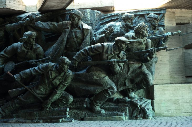 Sculpture at the National Museum of the History of Ukraine in the Second World War, photo: © Robert Harding/Alamy Stock Photos