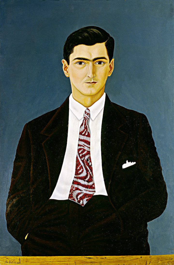 Portrait of the artist's nephew (1929), Adolf Dietrich. Courtesy Kunsthaus Zürich, © 2017 ProLitteris, Zurich