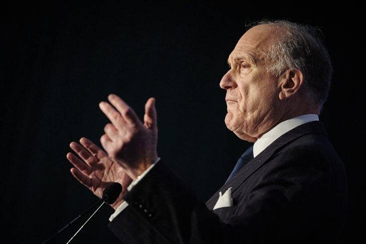 Ronald Lauder at the Kunsthaus Zurich in 2016, MICHAEL BUHOLZER/AFP/Getty Images