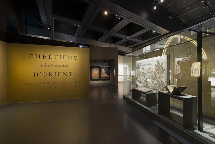 ‘Chrétiens d’Orient: 2000 ans d’histoire’, at the Institut du Monde Arabe, Paris, 2017. 