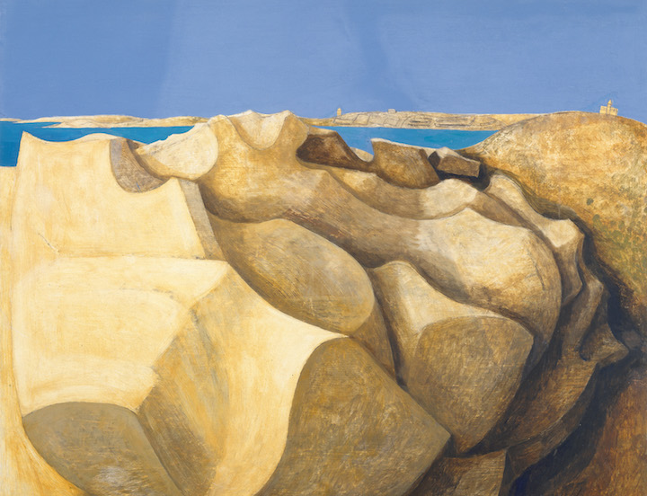 Rocks, St Mary's, Scilly Isles (detail; 1953), Wilhelmina Barns-Graham. © Wilhelmina Barns-Graham Trust