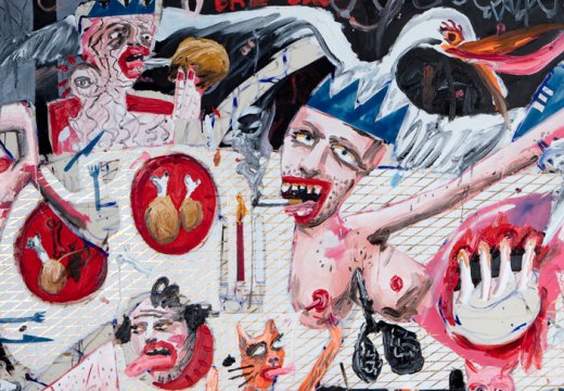 Family Fortunes (detail; 2018), Dale Lewis.