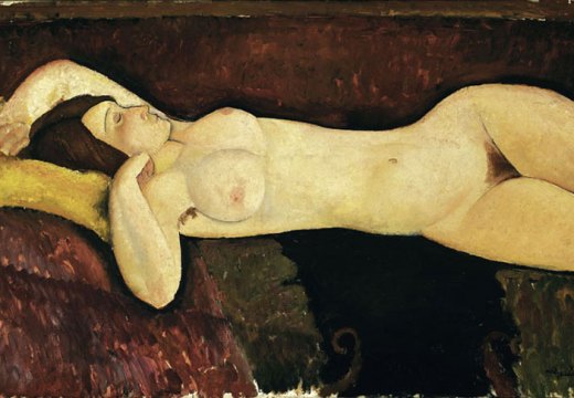 Reclining Nude (1919), Amedeo Modigliani. Museum of Modern Art, New York
