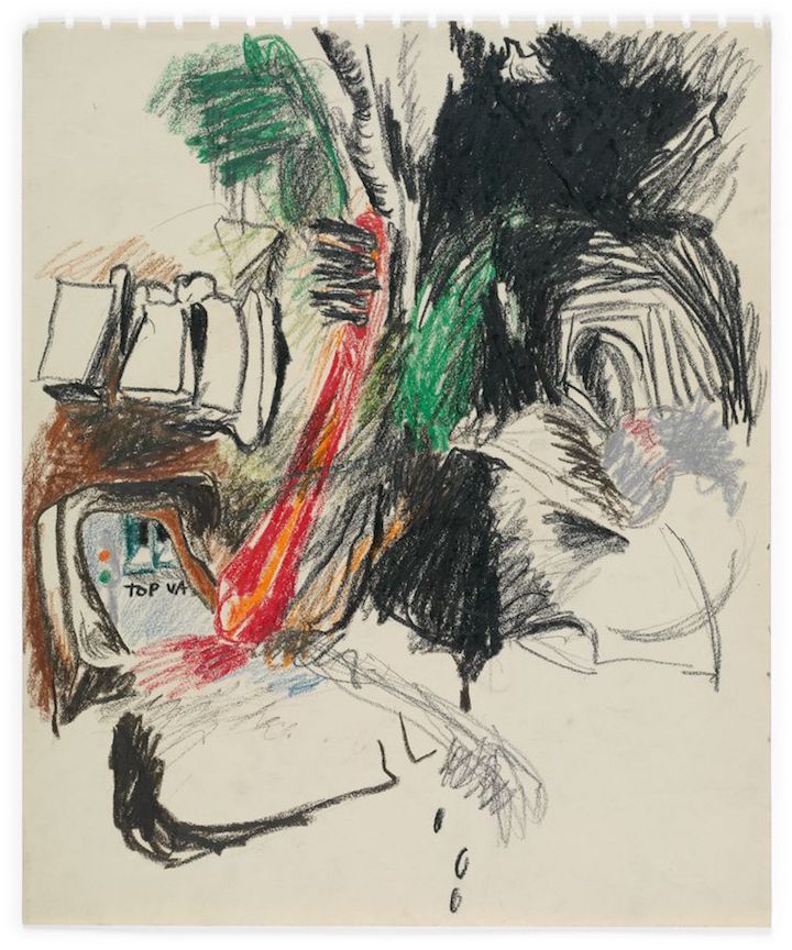 No title (c. 1961), Lee Lozano. © The Estate of Lee Lozano. Courtesy Hauser & Wirth