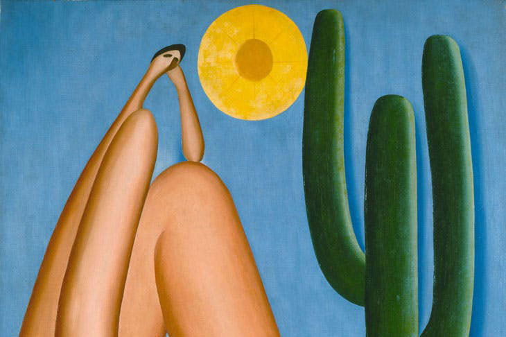 Abaporu (detail; 1928), Tarsila do Amaral. Collection MALBA, Museo de Arte Latinoamericano de Buenos Aires.