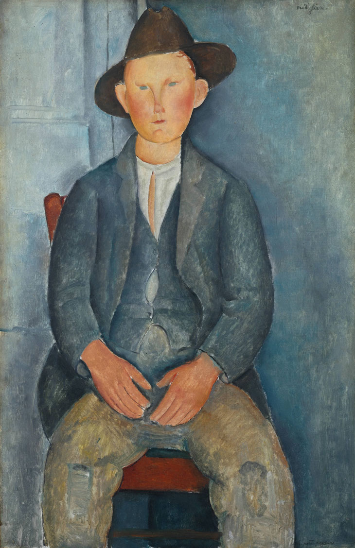 The Little Peasant (c. 1919), Amedeo Modigliani. Tate, London