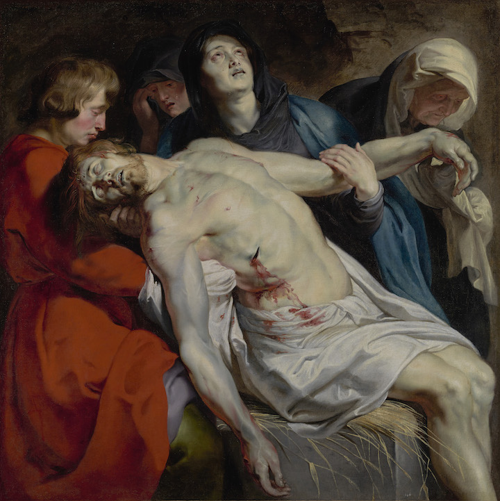 The Entombment of Christ (c. 1612), Peter Paul Rubens. © J. Paul Getty Museum
