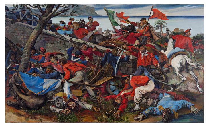 The Battle of Ponte dell’Ammiraglio, Renato Guttuso