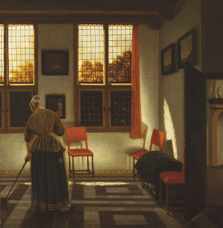 Room in a Dutch House (c. 1665–75), Pieter Janssens Elinga.