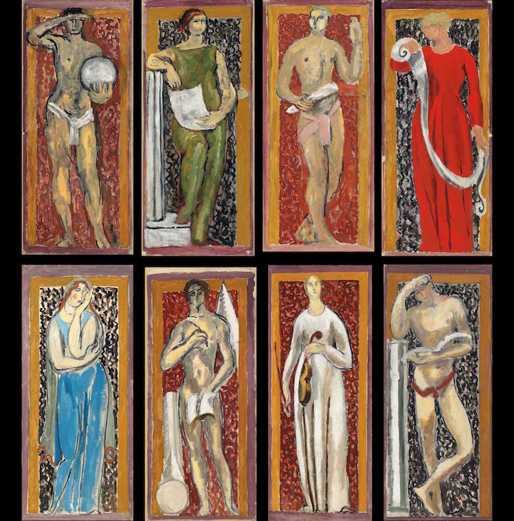 Studies for The Muses of Arts and Sciences (1920), Vanessa Bell and Duncan Grant
