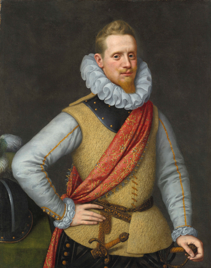 An unknown Danish Nobleman (c. 1610–14), Pieter Isaacz. Weiss Gallery, £275,000