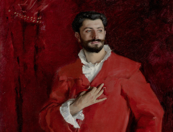 Dr Pozzi at home (detail; 1881), John Singer Sargent. Hammer Museum, Los Angeles