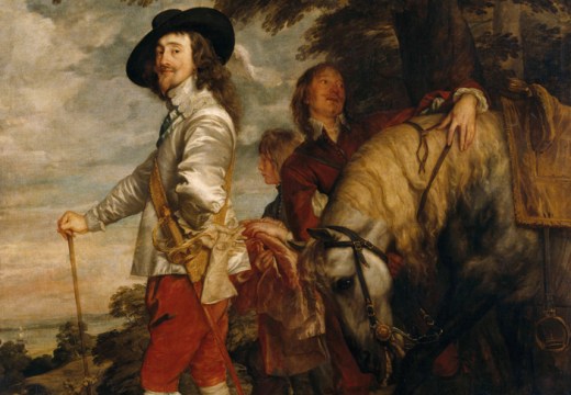 Charles I ('Le Roi à la chasse') (detail; c. 1635), Anthony Van Dyck. Musée du Louvre, Paris.