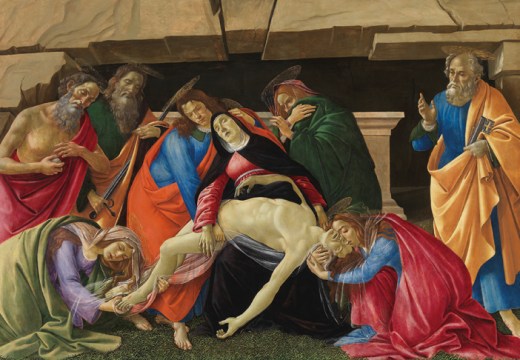 Lamentation over the Dead Christ (c. 1490/95), Sandro Botticelli.