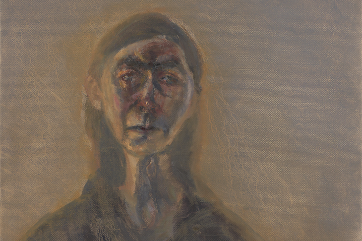 Self-Portrait, March (detail), Celia Paul