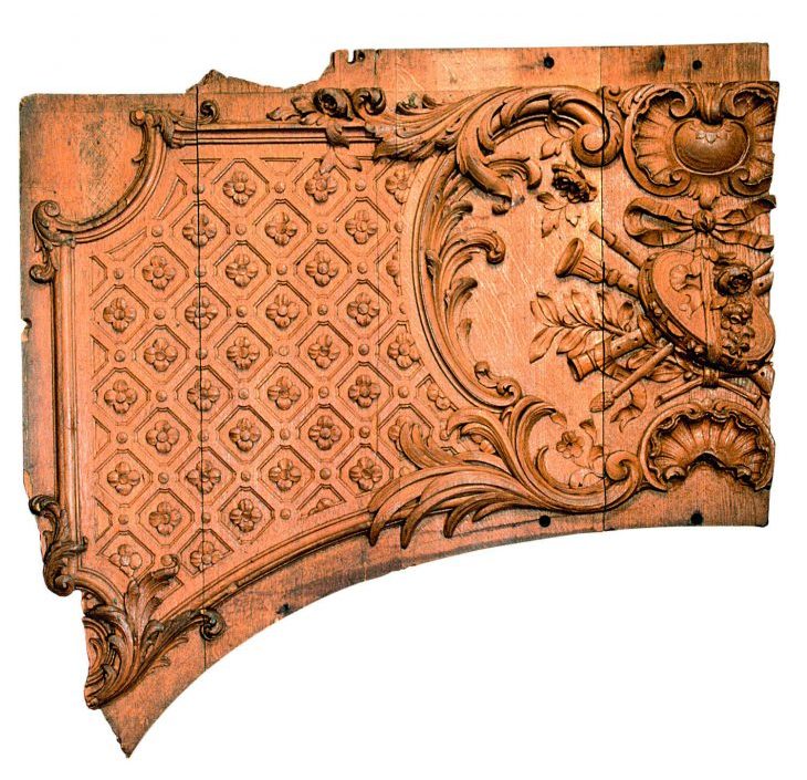 Fragment of a panel from Titanic