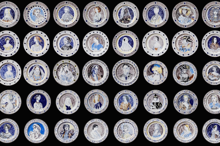 The Famous Women Dinner Service (set of 50) (c. 1932–34), Vanessa Bell and Duncan Grant.