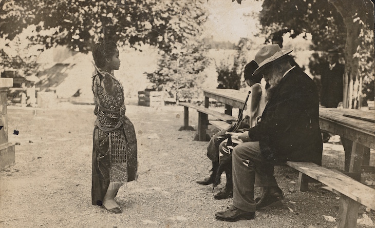 Rodin drawing the Cambodian Royal Dancers in Marseille, Emile Sanremo