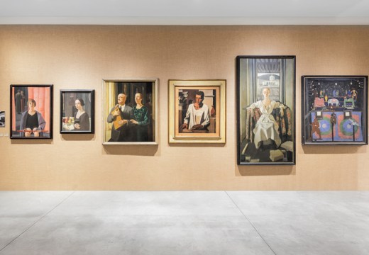 Installation view of ‘Post Zang Tumb Tuum. Art Life Politics: Italia 1918–1943’ at the Fondazione Prada, Milan, 2018.