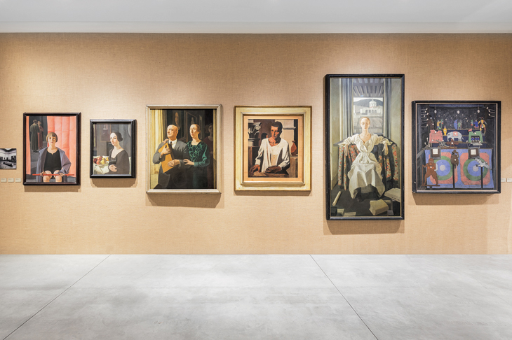 Installation view of ‘Post Zang Tumb Tuum. Art Life Politics: Italia 1918–1943’ at the Fondazione Prada, Milan, 2018.