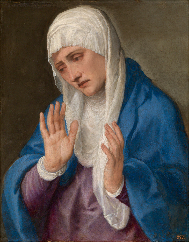 Virgin Dolorosa, Titian