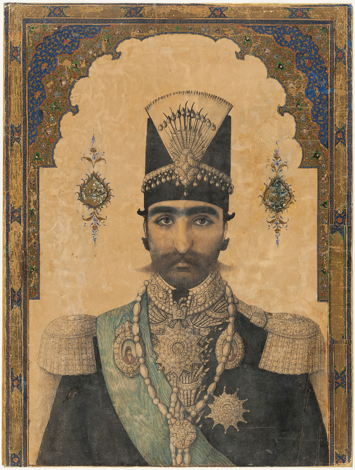 Early Portrait of Nasir al-Din Shah, Iran