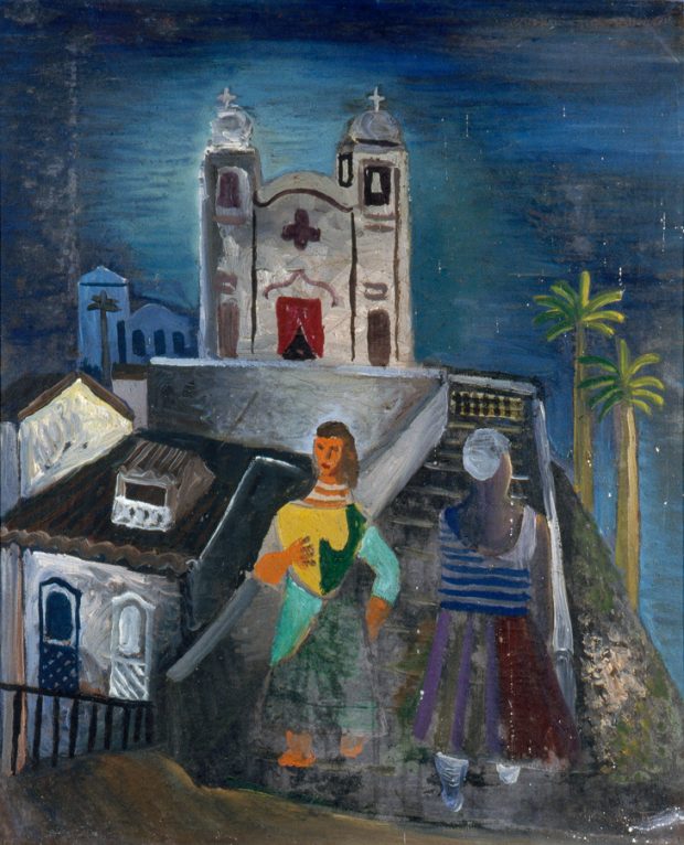 Women of Bahia, (n.d.), Emiliano di Cavalcanti, Brighton and Hove Museums and Art Galleries