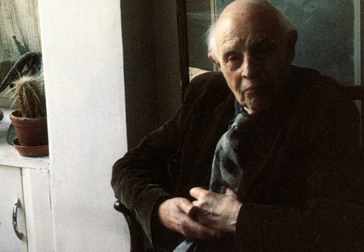 Edward Bawden (1903–89) photographed in 1989.