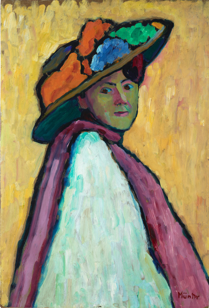 Portrait of Marianne von Werefkin, Gabriele Münter