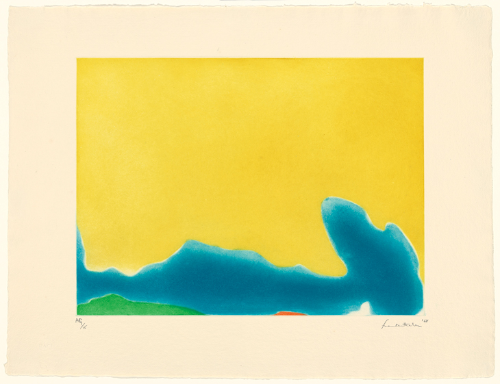 Yellow Span, Helen Frankenthaler.