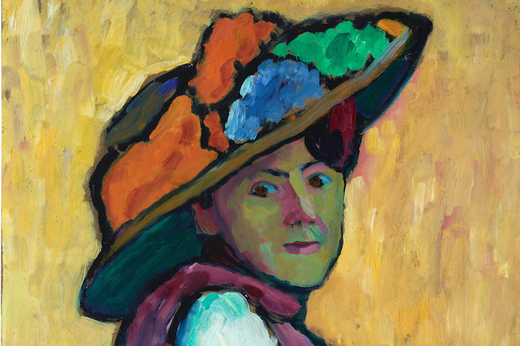 Portrait of Marianne von Werefkin, Gabriele Münter