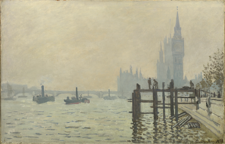 The Thames below Westminster, Claude Monet