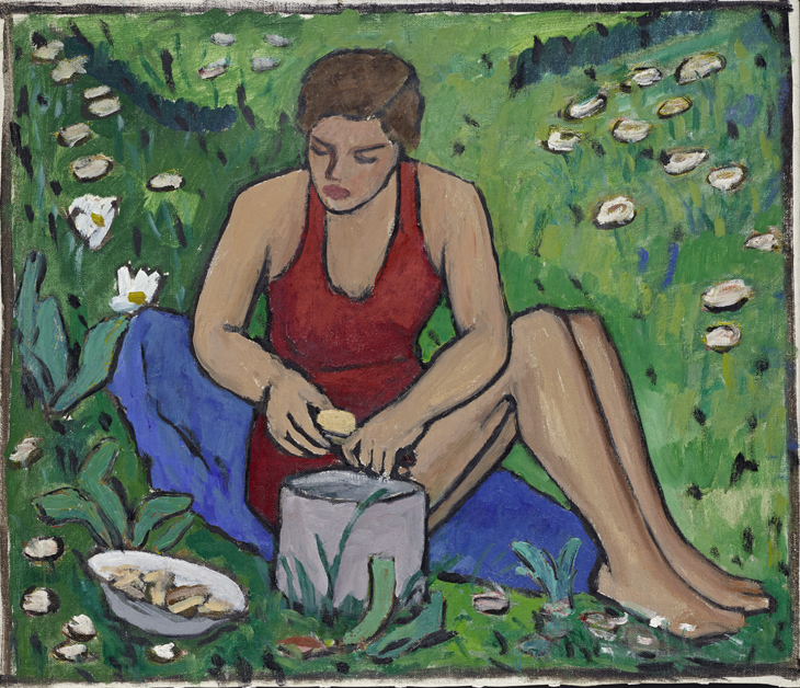 Miss Ellen on the Grass, Gabriele Münter
