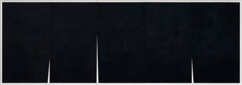 Quadruple Rift (2017), Richard Serra. The Menil Collection, Houston.