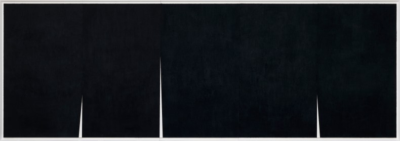 Quadruple Rift (2017), Richard Serra. The Menil Collection, Houston.