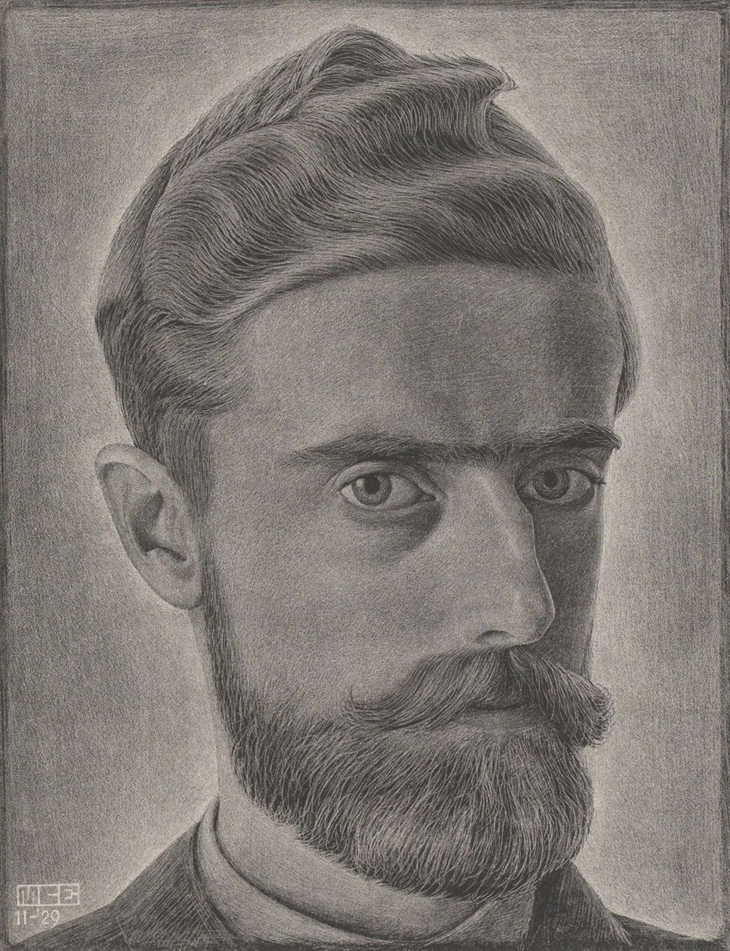 Self-Portrait, M.C. Escher