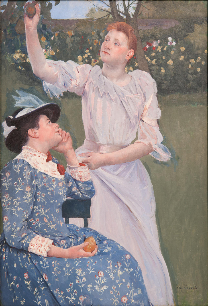 Young Women Picking Fruit, Mary Cassatt